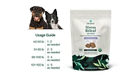 Pet Releaf - Hemp Extract Edibites - Stress Releaf Peanut Butter & Carob Large Breed