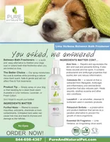 Pure and Natural Pet - Dog Freshener