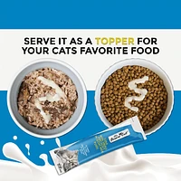 Fussie Cat - Puree Cat Treat - Premium Tuna with Small Anchovies in Goat Milk Puree