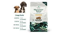 Pet Releaf - Hemp Extract Edibites - Hip & Joint Releaf Peanut Butter & Banana Family Pack