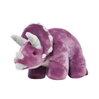 Fluff & Tuff - Plush Dog Toy - Charlie the Triceratops