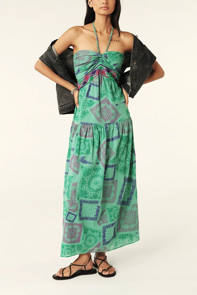 grease lightning dress Bash Paris Aferae Dress in Green – HARPERS EMPORIUM main image 0