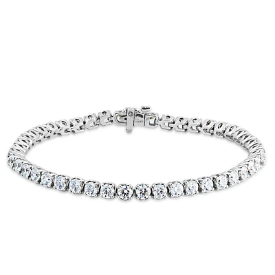 3 ct. tw. Diamond Fashion Line Bracelet in 10K White Gold-B19010WB8-3