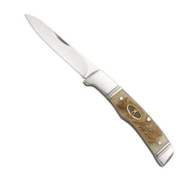 Browning Joint Venture Sheep Horn Folding Knife