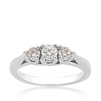 ct. tw. -stone Diamond Anniversary Ring 14K Gold
