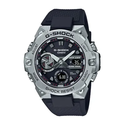 G-Shock Men's G-Steel Silver and Black Watch