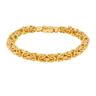 Byzantine Chain Bracelet in 14K Yellow Gold