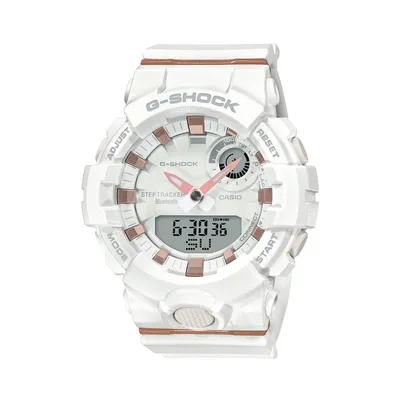 G-Shock Ladies' S Series Bluetooth Fitness Tracker White Watch