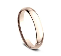 Benchmark Men's 3.0mm Comfort-Fit Wedding Band 14K Pink Gold - LCF13014KR07