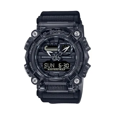 G-Shock Men's Black and Transparent Gray Watch - GA-900SKE-8ACR