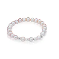 7-8MM Pink Freshwater Cultured Pearl Necklace