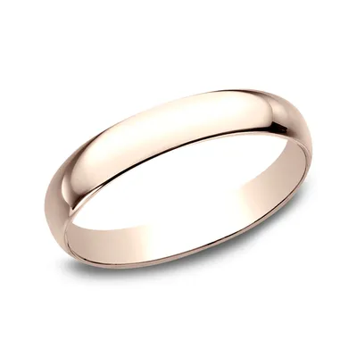 Benchmark Men's 3.0mm Polished Wedding Band 14K Gold