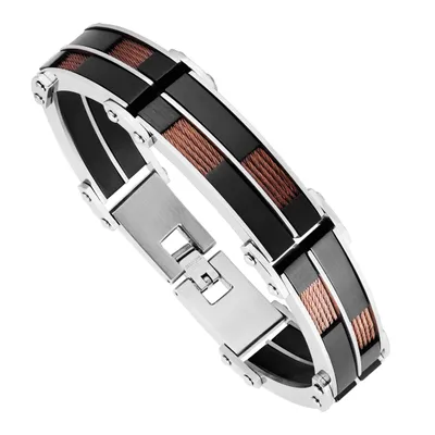 Men's Fashion Bracelet in Stainless Steel