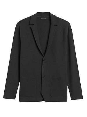 SUPIMA® Cotton Sweater Blazer