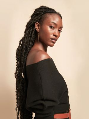 Colleta Off-Shoulder Sweater Dress
