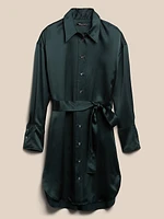 Muse Silk Shirtdress