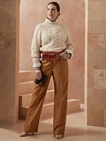 Lido Straight Italian Wool Pant