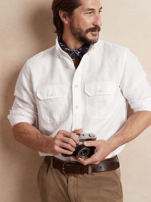 Heritage Cotton-Linen Expedition Shirt
