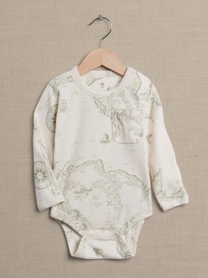 Essential SUPIMA® Long-Sleeve Bodysuit for Baby