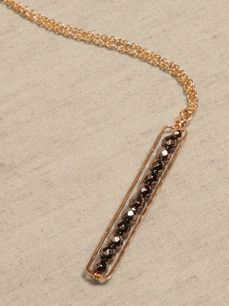 Delicate Peapod Pendant Necklace | Aureus + Argent