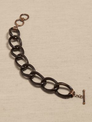 Aureus + Argent | Horn Chain Bracelet