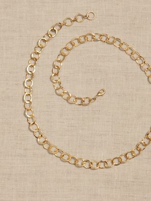 Cirque Long Chain Necklace | Aureus + Argent