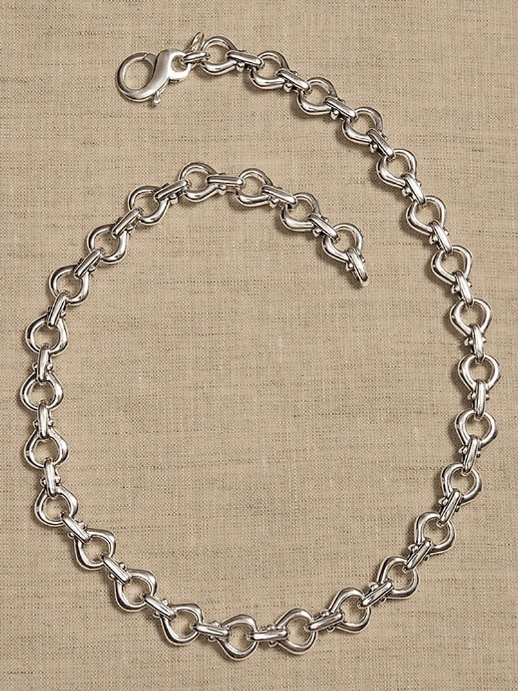 Ravena Teardrop Link Chain by Aureus + Argent