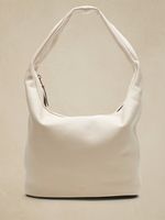 Slouchy Leather Tote