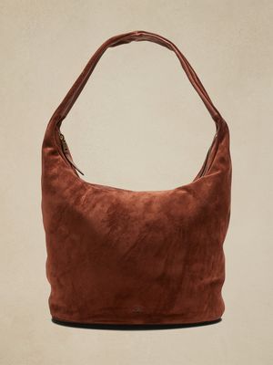 Slouchy Suede Tote