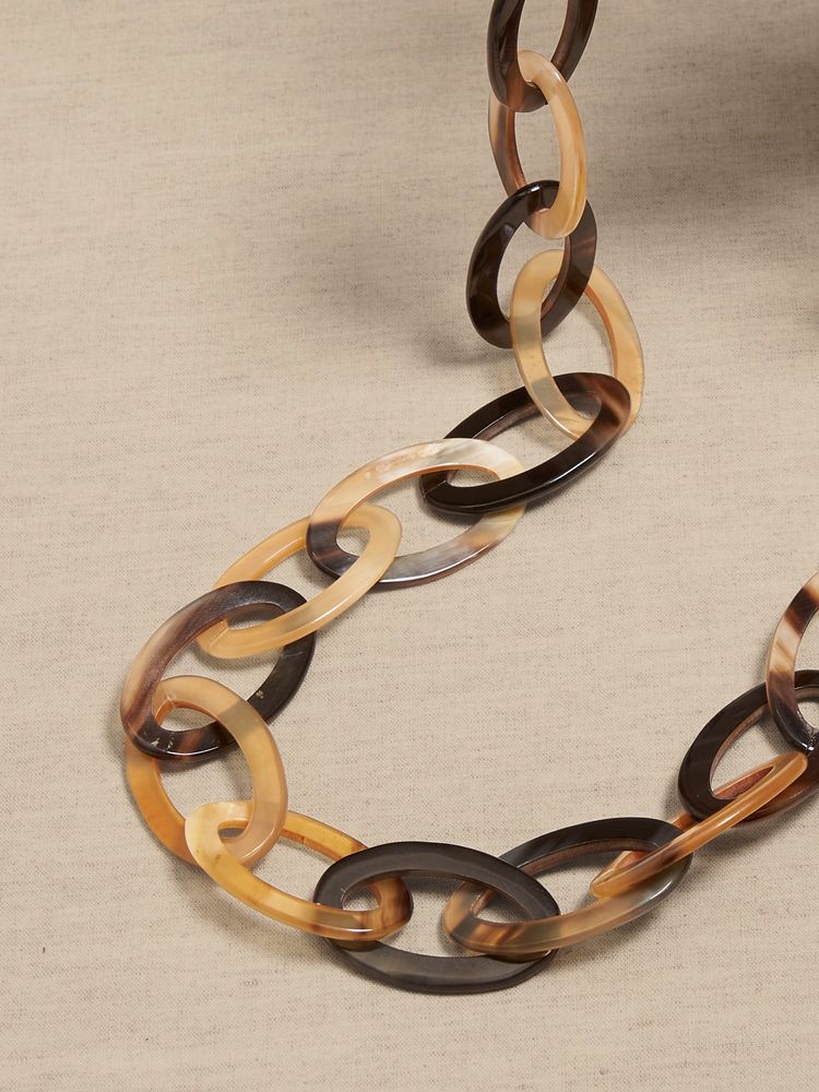 Horn Link Necklace | Aureus + Argent