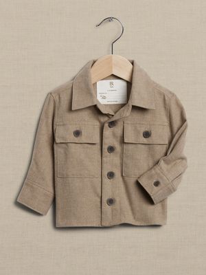 Flannel Explorer Shirt for Baby