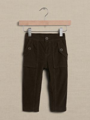Corduroy Barrel-Leg Utility Pant for Baby