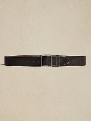 Rugged Leather Belt