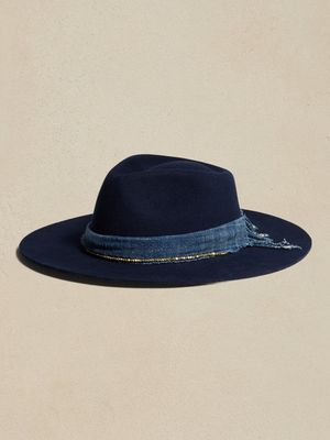 Hampui | Shasta Blue Teardrop Fedora