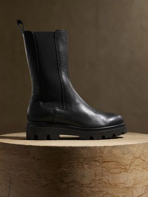 Hudson Leather Tall Chelsea Boot