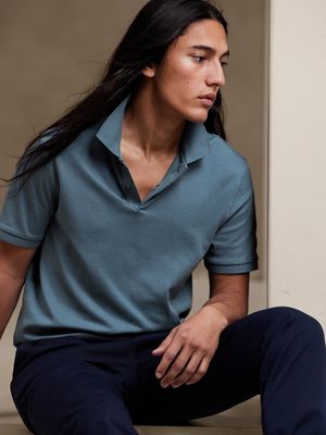 Luxury-Touch Performance Polo Shirt
