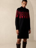 Adria Fairisle Sweater Dress