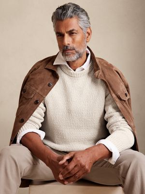 Altero Cotton Crew-Neck Sweater