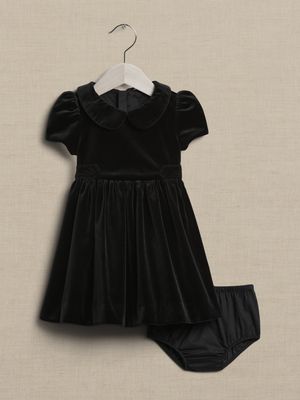 Velvet Dress for Baby