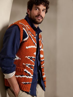 BR ARCHIVES Trekking Sweater Vest
