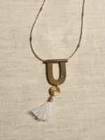 Ulani Tassel Necklace | Aureus + Argent