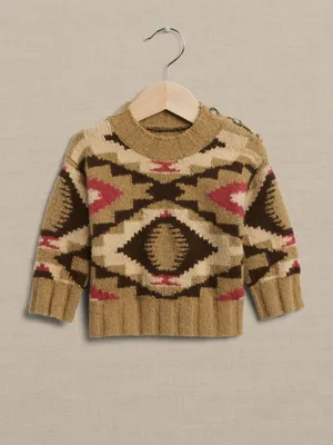 Sierra Geometric Sweater for Baby