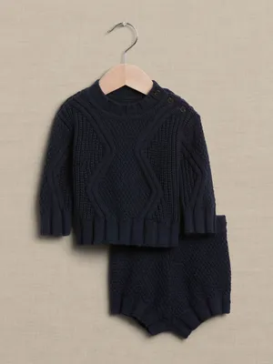 Tavati Sweater & Short Set for Baby