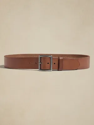 Rugged Leather Belt