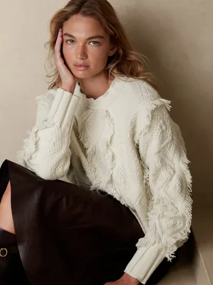 Noxie Fringe Sweater