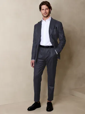 Baroli Flannel Suit Pant
