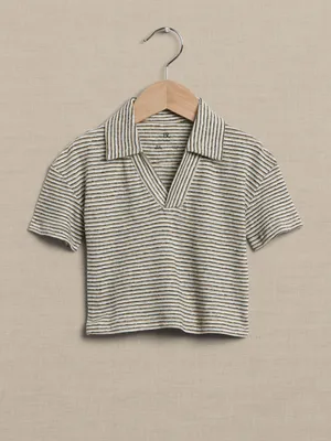 Linen Polo Shirt for Baby + Toddler