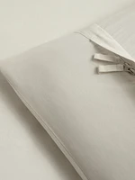 Washed Cotton Sateen Duvet Cover