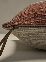 Hand-Woven Linen Stripe Pillow