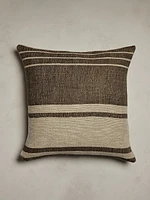 Hand-Woven Linen Stripe Pillow